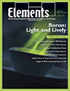 Elements August issue: 'Boron: Light and Lively'