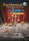 Recently published in Geochemical Perspectives Letters