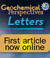 Geochemical Perspectives Letters: 1st article now online