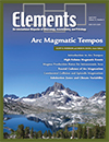 April issue of Elements: Arc Magmatic Tempos