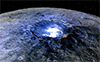 Mystery of those weird bright spots on Ceres solved